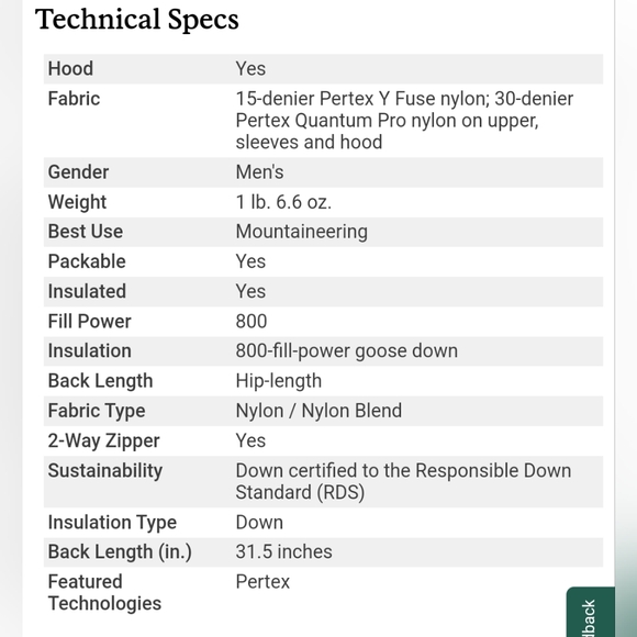 Outdoor Research Men's Alpine Down Hooded Jacket - Picture 12 of 16